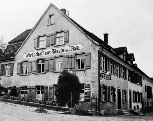 Hotel Rössle Weingarten Außenansicht